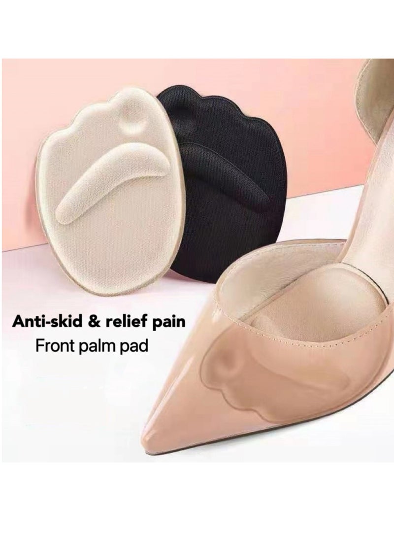 Generic - 2 pairs of heel clips with strong adhesive backing, insole sticker, heel pad, insole for loose shoes, anti-bubble comfort insole, heel protector - Image 1
