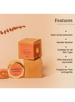 MELLOW Herbals Ayurvedic Under Eye Cream (12Gm) For Dark Circles & Puffiness | Goodness Of Kesar, Patang & Kukumadi Oil | Ayush Certified | Gmo, Paraben And Silicone Free  - Image 4