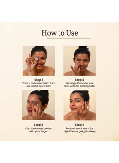 MELLOW Herbals Ayurvedic Under Eye Cream (12Gm) For Dark Circles & Puffiness | Goodness Of Kesar, Patang & Kukumadi Oil | Ayush Certified | Gmo, Paraben And Silicone Free  - Image 5