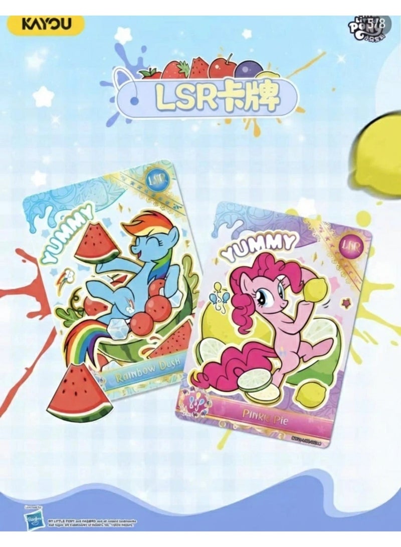 Kayou Hasbro My Little Pony Moon Edition Box (50 Cards) - Friendship S1 English Booster Pack – Collectible Trading Cards 10 pack Box - Image 5