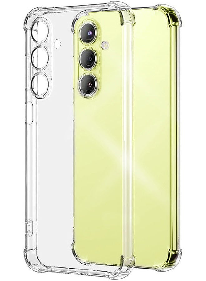 CATANES 2 Pack for Samsung Galaxy A15 Gorilla Case and Screen Protector Shock-Absorption Flexible Clear TPU Rubber Protective Cell Phone Cover Slim Fit Transparent Protective Case Cover - Image 2