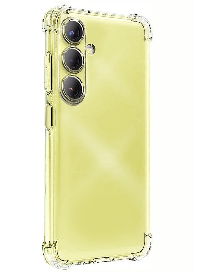 CATANES 2 Pack for Samsung Galaxy A15 Gorilla Case and Screen Protector Shock-Absorption Flexible Clear TPU Rubber Protective Cell Phone Cover Slim Fit Transparent Protective Case Cover - Image 3