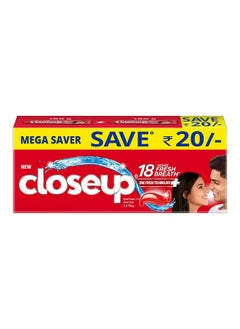 Closeup Toothpaste | Long Lasting 18 Hours Of Fresh Breath & White Teeth - 300G (Pack Of 2)  - Image 1