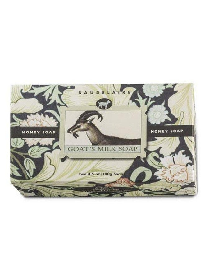 Baudelaire Honey Soap Goats Milk 2 Bar Set