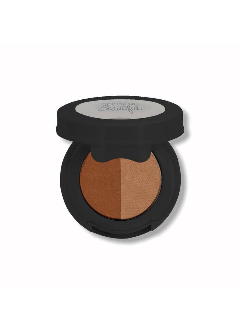 Color Me Beautiful Color Me Beautiful Brow Powder Duo Gingersnap 