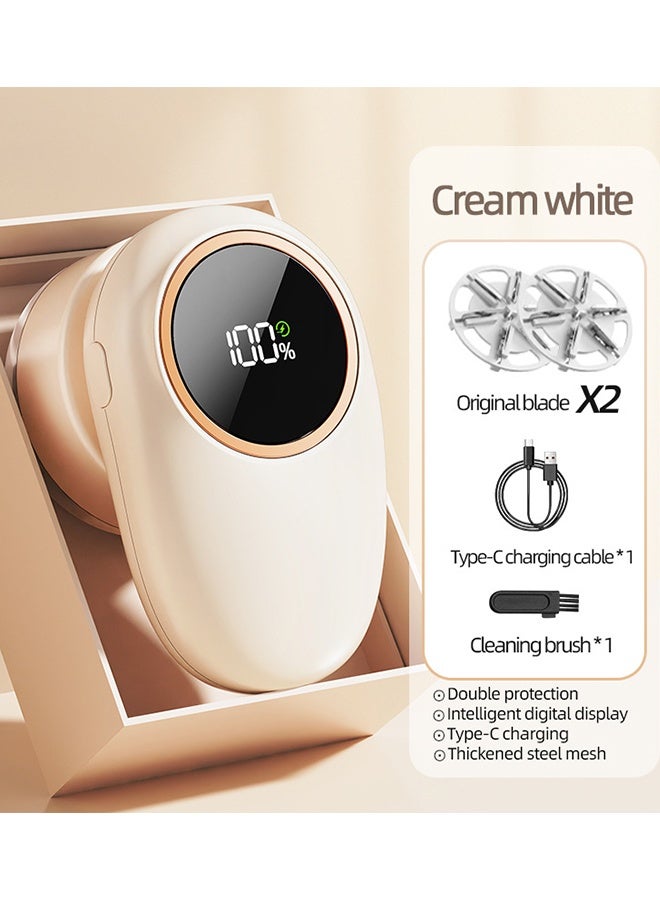 ماكينة إزالة الوبر، ماكينة إزالة الوبر من السترات الصوفية بشاشة رقمية LED، مزيل وبر كهربائي للأقمشة، مزيل وبر محمول للملابس، أداة تشذيب الوبر من السترات والبطانيات، أداة إزالة الوبر من الأرائك والسجاد والمفروشات المنزلية للملابس الشتوية والمنسوجات المنزلية - Image 2