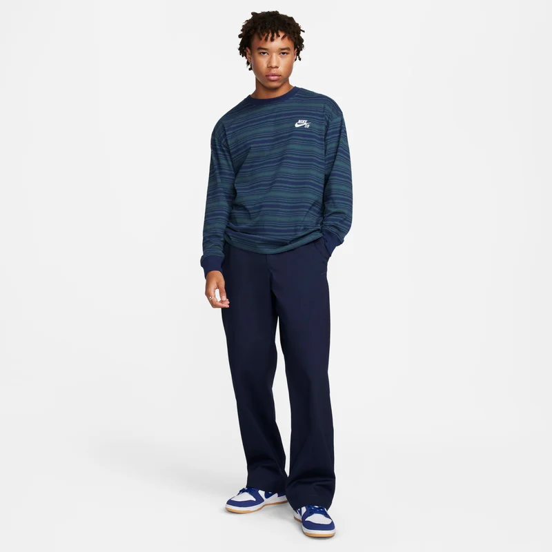 Nike Blue Men's Life El Chino Pants for Men | Best Price UAE
