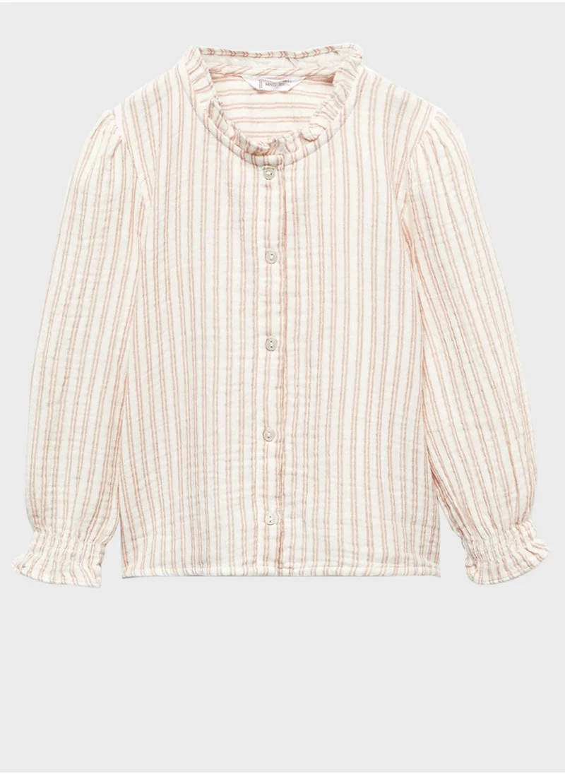 MANGO Infant Striped Top