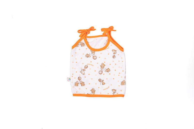 Tinycare Baby Jersy Wht Ptd Over Hosiery Printed wrap Pack of 5 Multicolor Medium Size - Image 1
