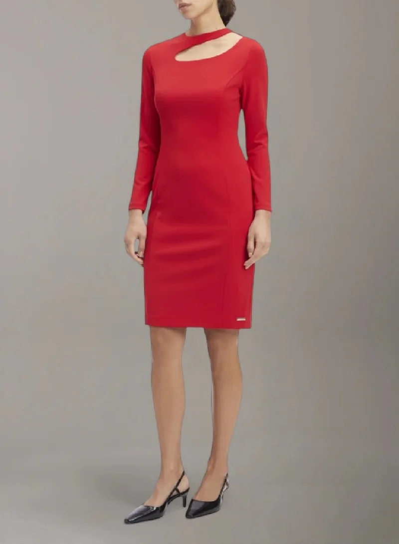 CALVIN KLEIN Slim Scuba Dress