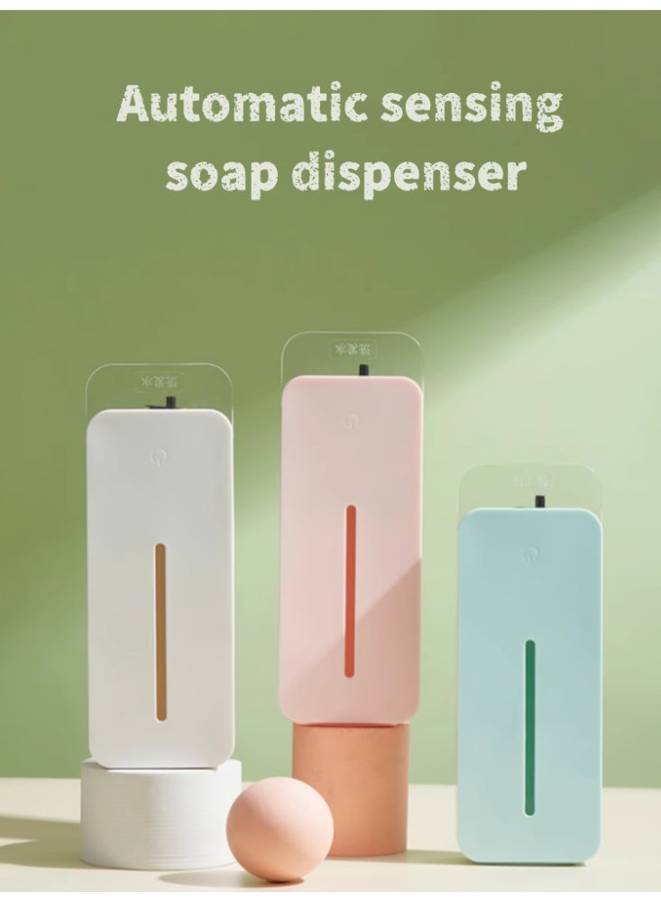 Hand Sanitizer Wall Mounted Automatic Sensing Soap Dispenser Wall Mounted Blue - Image 2