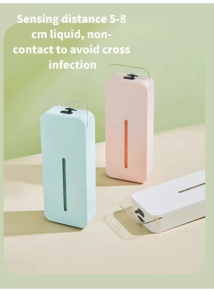 Hand Sanitizer Wall Mounted Automatic Sensing Soap Dispenser Wall Mounted Blue - Image 4