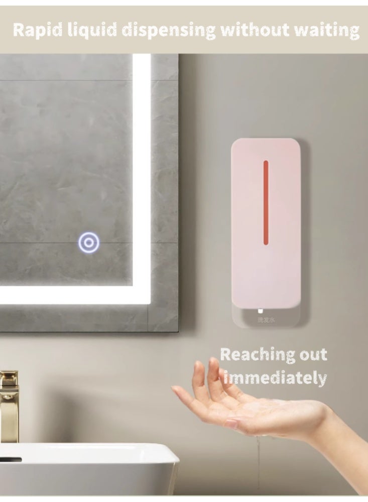 Hand Sanitizer Wall Mounted Automatic Sensing Soap Dispenser Wall Mounted Blue - Image 3