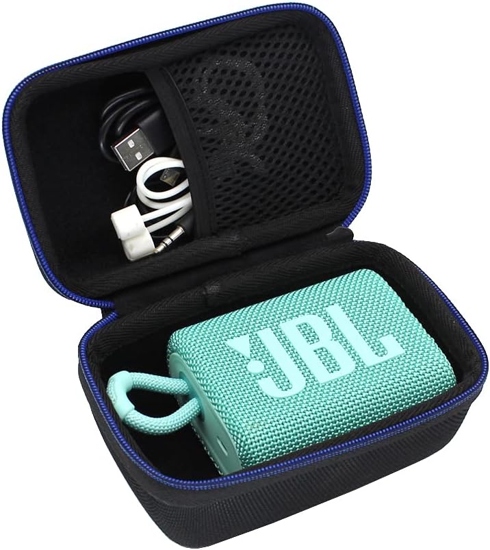 Gubee Portable Hard Travel Case Bag Case for JBL GO 3 Bluetooth Speaker Portable and Lightweight - Image 1