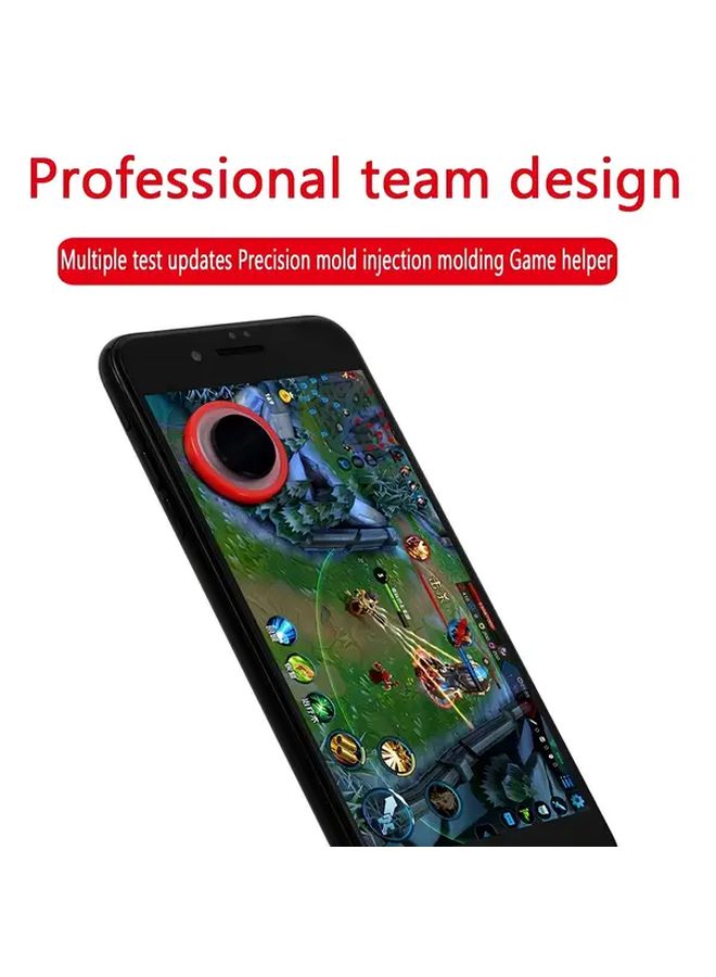 2 قطع عصا تحكم عشوائية الألوان لألعاب الهاتف المحمول، تعمل باللمس، متوافقة مع iPad وiPhone وأجهزة Android والأجهزة اللوحية والهواتف الذكية، لا تحتاج إلى بطارية، عصا تحكم محمولة، إكسسوارات ألعاب، تصميم مريح، بناء متين. - Image 5