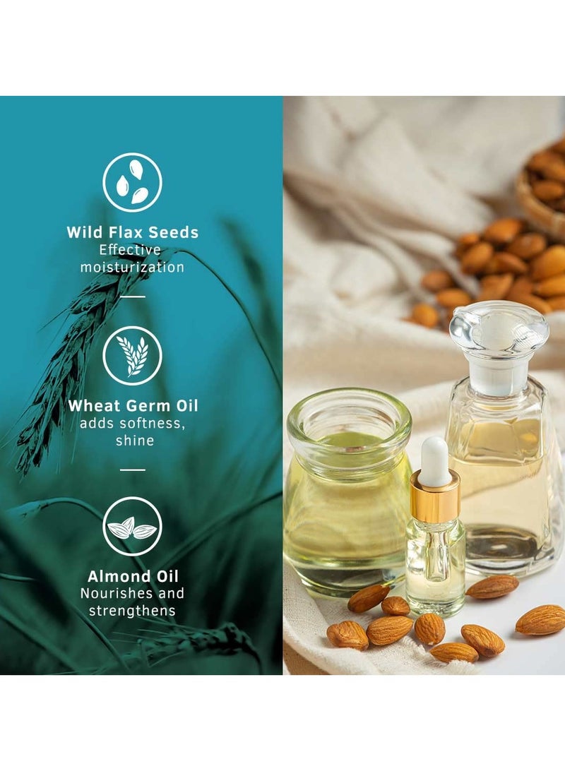 Ustraa Hair Cream for Men - 100g - For Daily Use with Light Hold- Style & nourishment | Wheat Germ Oil | Wild Flax Seed Extracts - Image 5