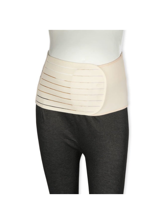 Mee Mee Pre & Post Natal Maternity Corset Belt | Skin-Friendly & Lightweight | Easy Stretch Belly Support Band | Helps Improve Posture, Relieve Back Pain | Abdominal & Pelvic Waist Support (Beige, L) - Image 1