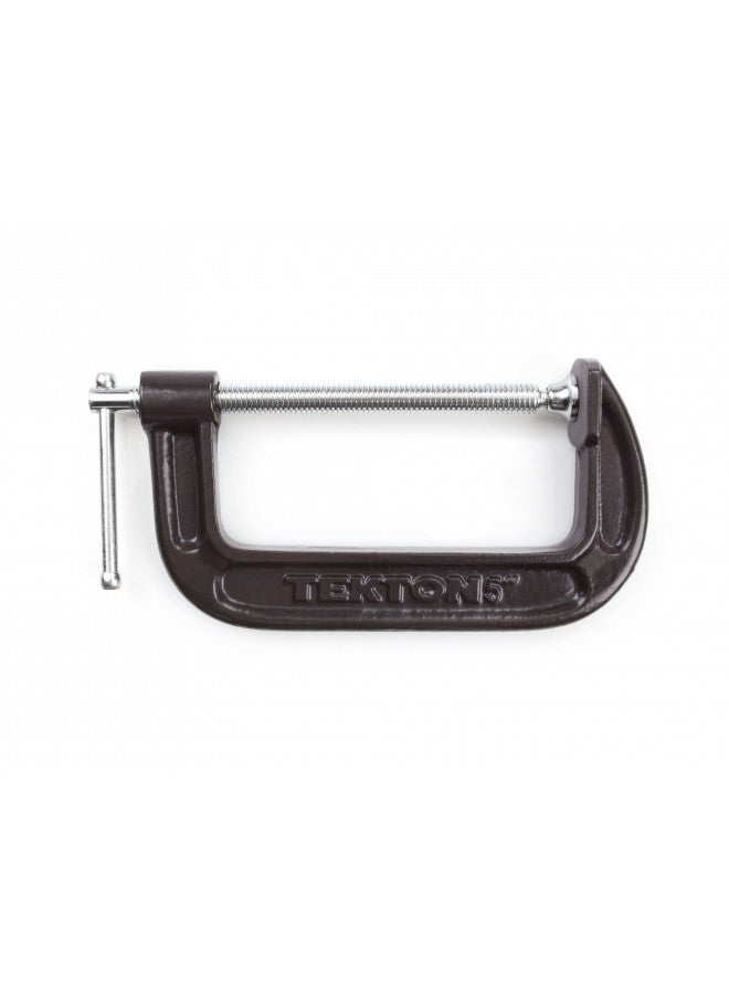 TEKTON 5 Inch Malleable Iron C-Clamp | 4022 - Image 3