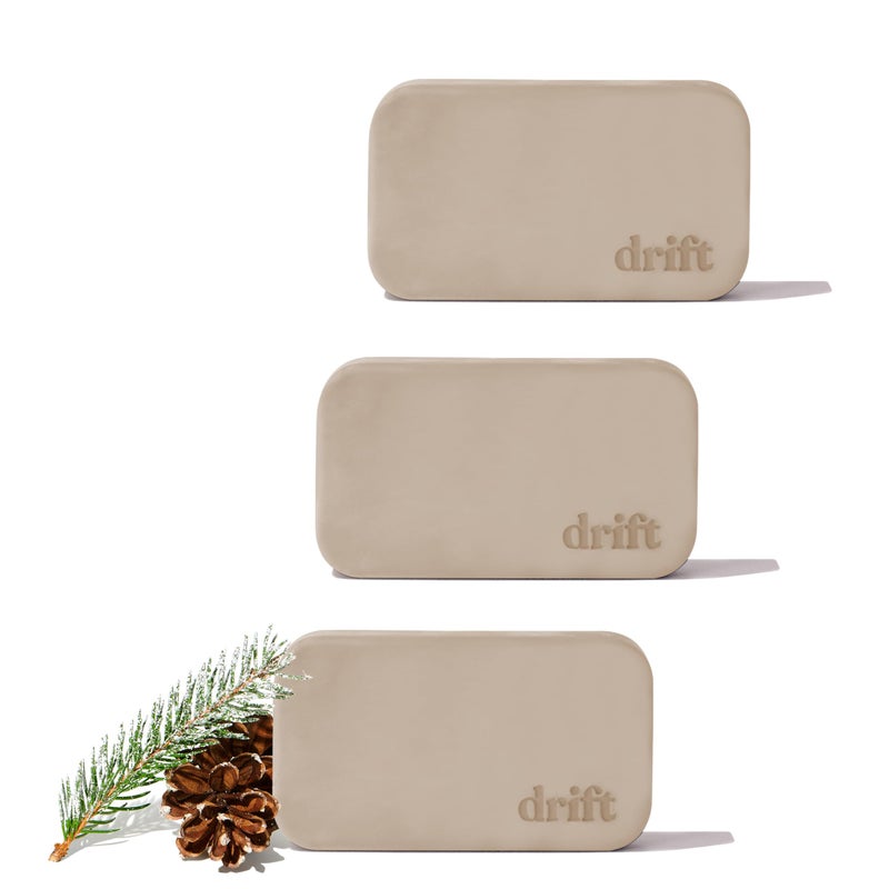 Drift Car Air Freshener - The Original Wood Air Freshener - Car Odor Eliminator - Long Lasting Scent - Metal Clip - Essential Oils - Clean Ingredients - Pine Scent 3 Pack Refill - NO CLIP INCLUDED - Image 1