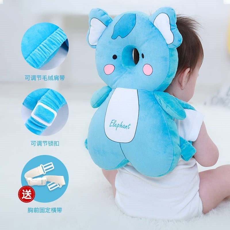 Winter Toddler Anti-Fall Head Pad Baby Walking Headrest Children'S Head Anti-Collision Anti-Fall Cap Protective Pad - Image 2