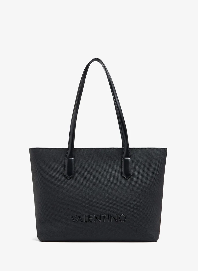 فالنتينو باي ماريو فالنتينو Textured Faux Leather Tote Bag