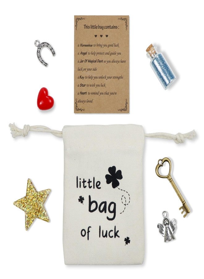 wavvter Good luck pouch,lucky horseshoe ornaments,gift bag with good meaning to friends and family.Wish you good luck. (good luck pouch) - Image 1