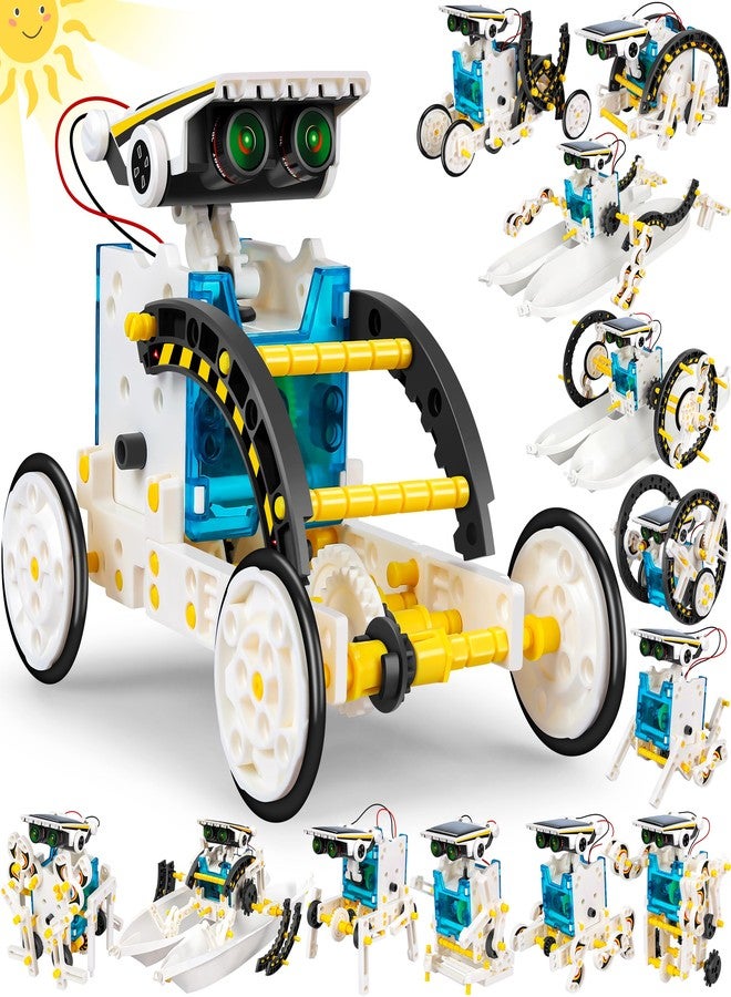Simpim STEM 13-in-1 Solar Power Robots Creation Toy - Image 1
