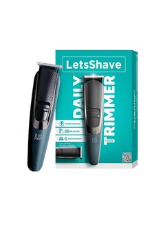 Daily Beard T Shaped Stubble Trimmer, 6 Guide Combs For Men