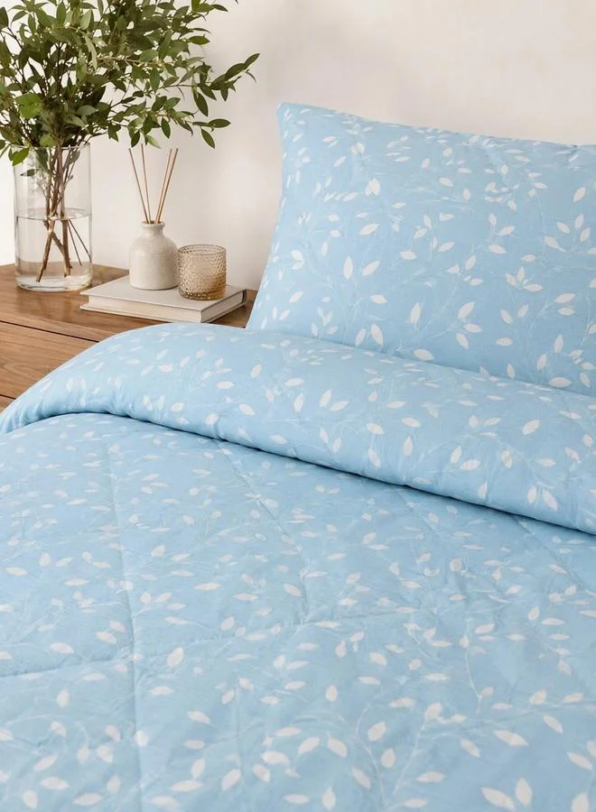Styli 4-Piece Printed Comforter Combo Set (Comforter, Bedsheet And 2 Pillow Covers)