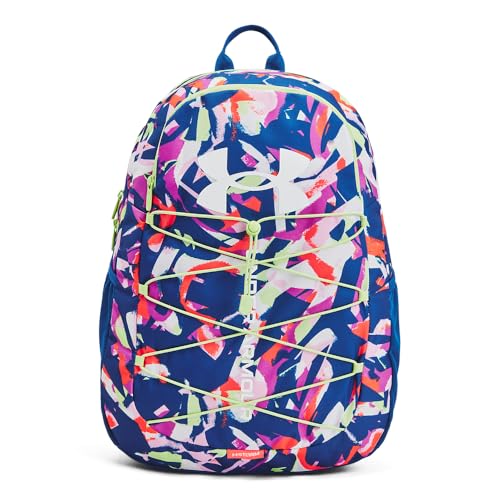 Under Armour Unisex-Adult Hustle Sport Backpack, (433) Tech Blue/Tech Blue/White, One Size Fits All - Image 1