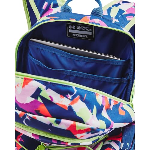 Under Armour Unisex-Adult Hustle Sport Backpack, (433) Tech Blue/Tech Blue/White, One Size Fits All - Image 4