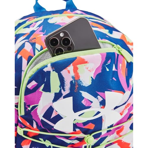 Under Armour Unisex-Adult Hustle Sport Backpack, (433) Tech Blue/Tech Blue/White, One Size Fits All - Image 2