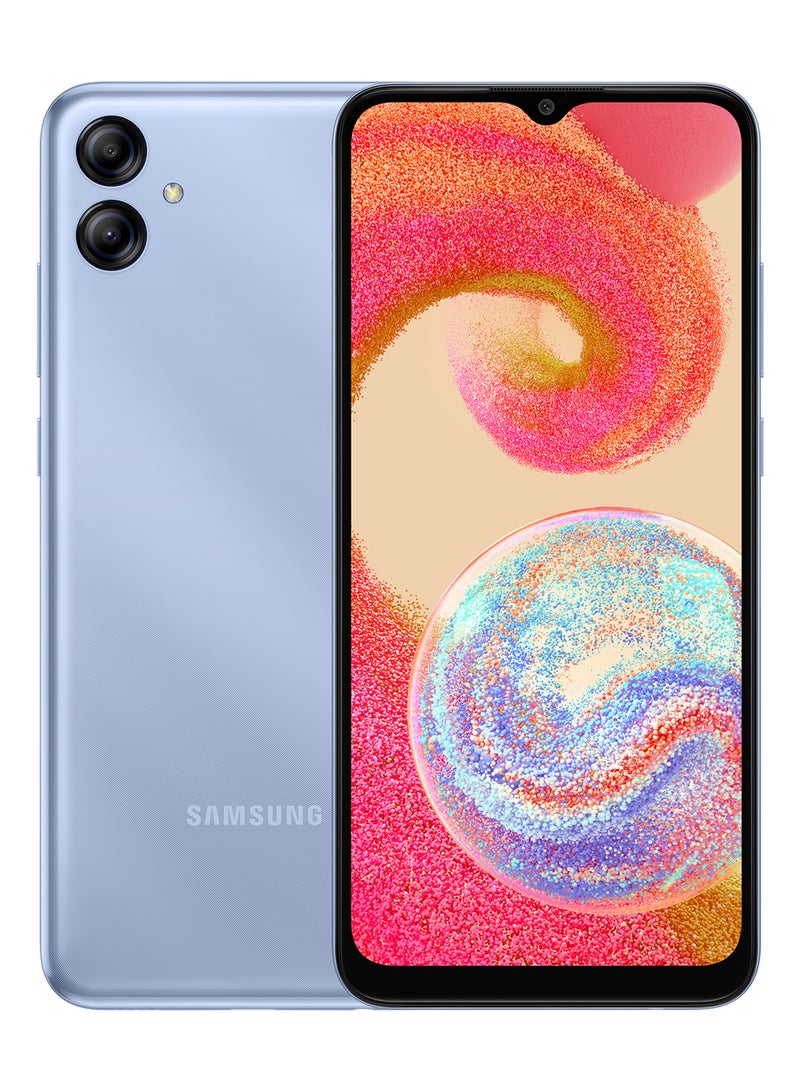 سامسونج هاتف سامسونج جالاكسي A04e ثنائي الشريحة بذاكرة رام 3 جيجابايت وذاكرة داخلية 64 جيجابايت ويدعم تقنية 4G LTE بلون أزرق فاتح - Image 1