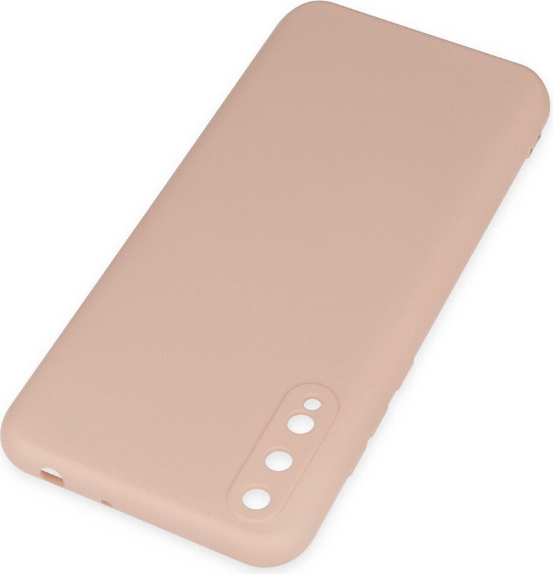 Huawei P Smart S Case Launch Velvet Luxury Design Silicone Cover - Powder