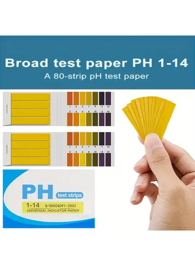1pc PH Test Strips 1 14 Precision For Pool Water Food Soil No Power Required - Image 2
