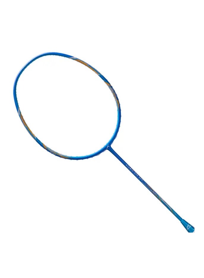 HUNDRED Atomic-X 35 Spd- UnStrung Badminton Racket With Full Cover (Navy/Blue) - Image 1