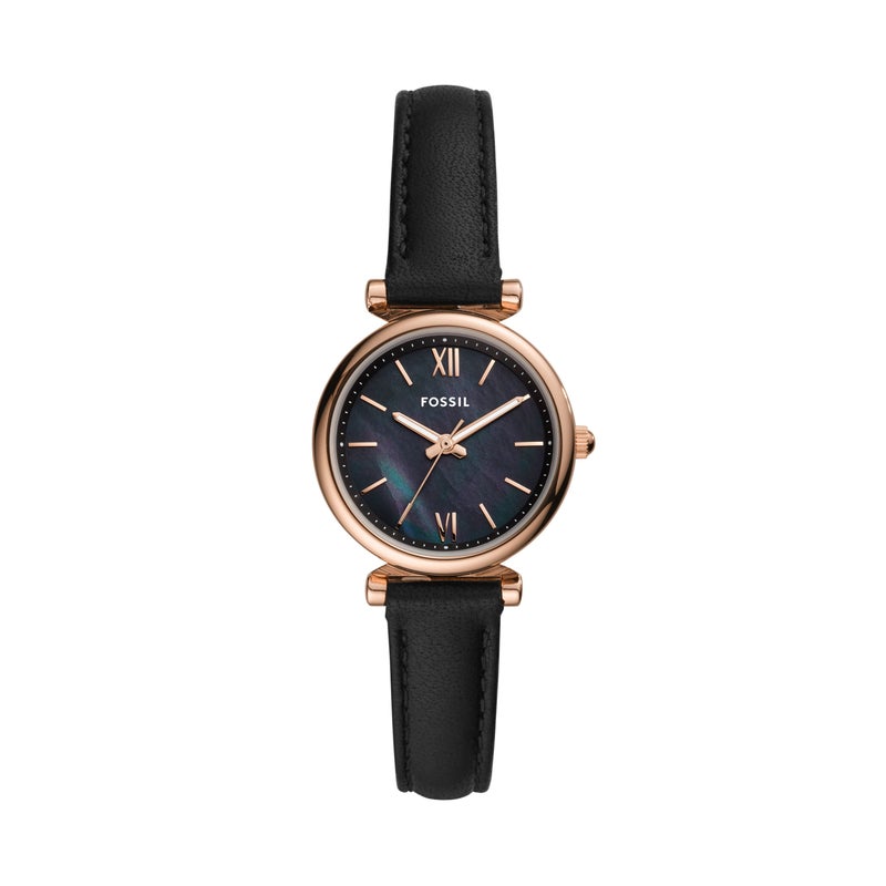 FOSSIL Carlie Leather Strap Analog Watch  - Image 1