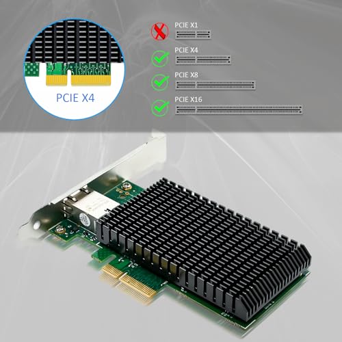 GLOTRENDS ST7381 10Gb Network Card with RJ45 Port, Intel X550-AT Controller, Low Profile, Support PXE/iSCSI Boot, VT‑c Virtualization - Image 5