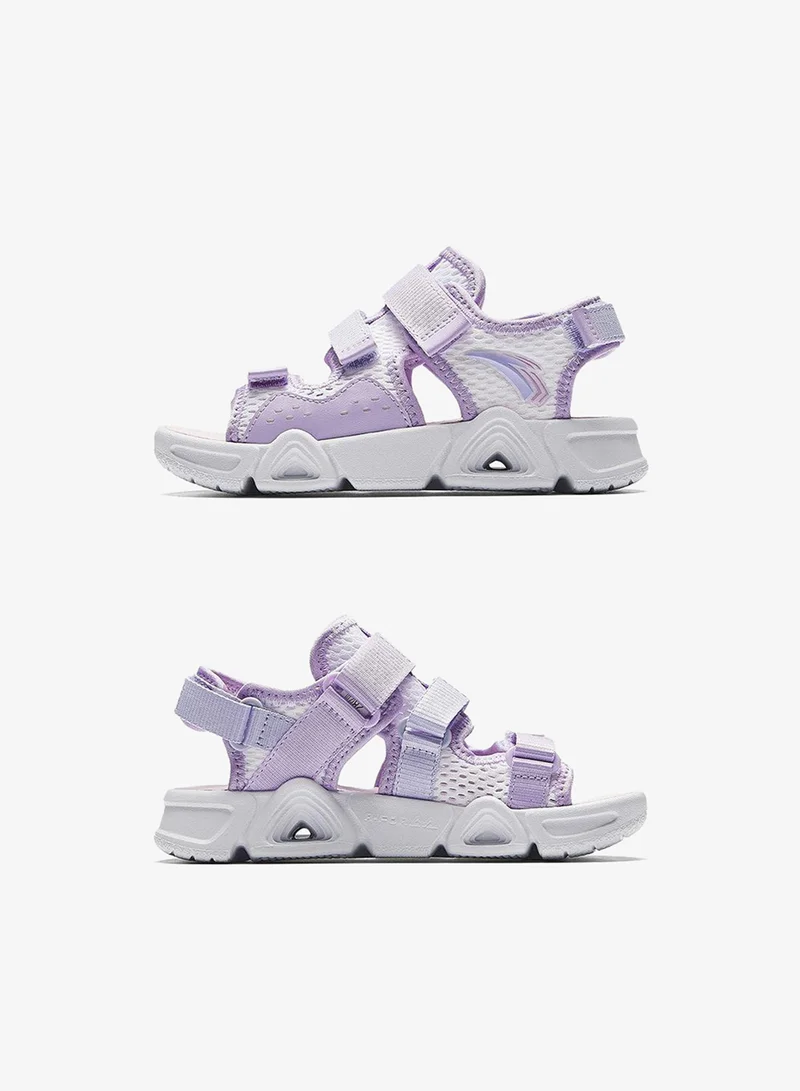 Anta White/Purple Kids Girls’ Breathable Summer Sandals for Women | Best Price UAE