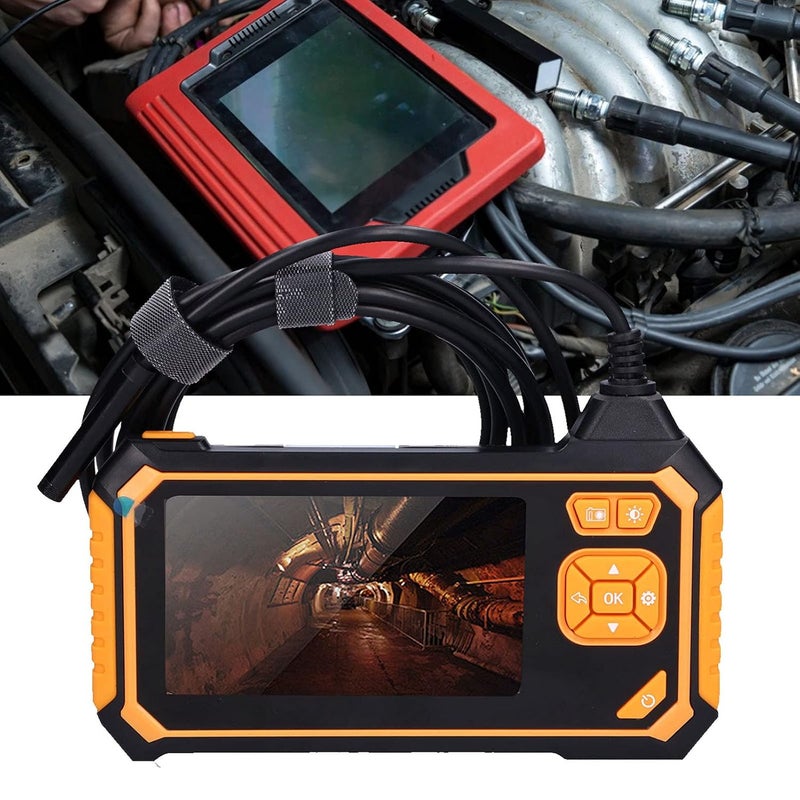 1080P HD Single Lens Endoscope - Industrial Borescope Camera with 4.3 Inch Screen - 16.4 Foot Semi Cable and 6 LED Lamp Beads for Machinery and Automotive Inspection - Model 1131 (10m（32.8ft）) - Image 5
