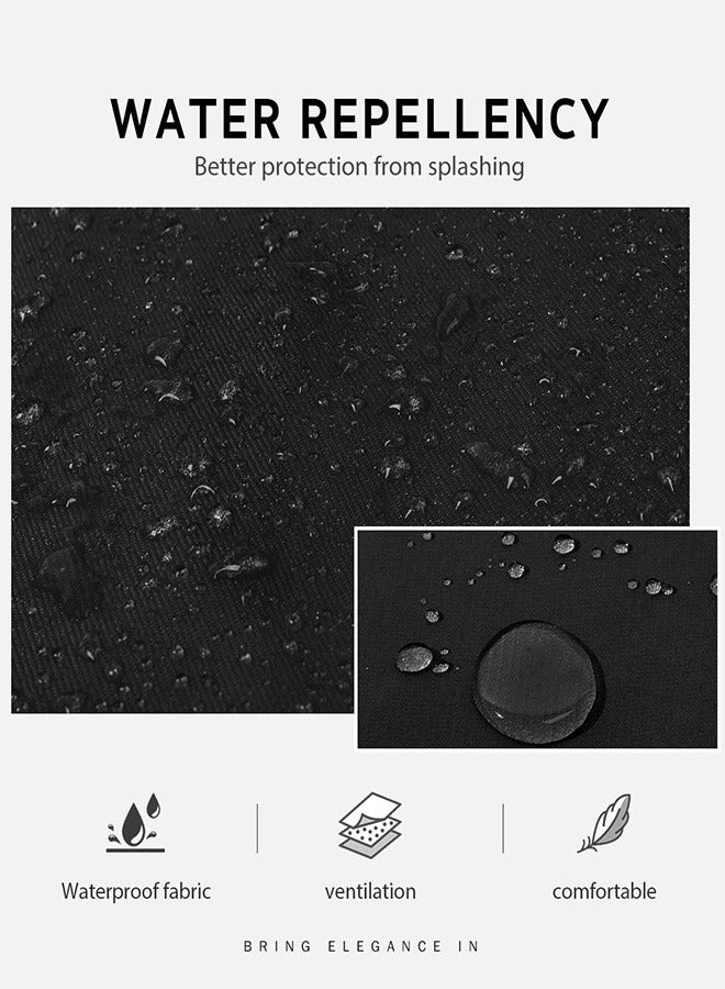 Ofrdncy 1-12 Pack Adjustable Bib Apron with 2 Pockets Cooking Kitchen/Canvas Tool Aprons for Women Men Chef - Image 3