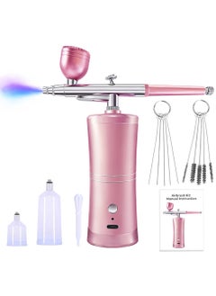 Furtey Professional Cordless Airbrush Kit - 30PSI high pressure portable wireless spray gun (makeup/manicure/art design) | Long-lasting battery life charging technology | Wedding celebration professional tools + gift box packaging  - Image 1