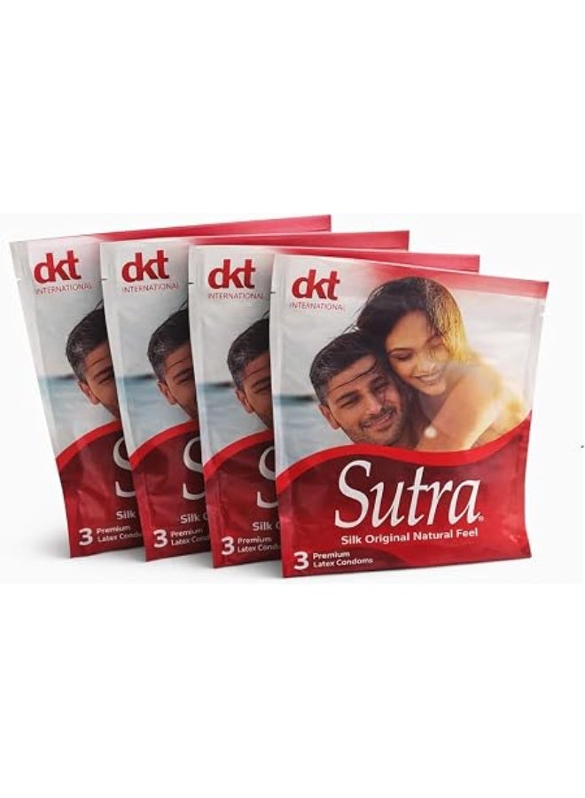 Sutra Classic Condoms - Pack of 4