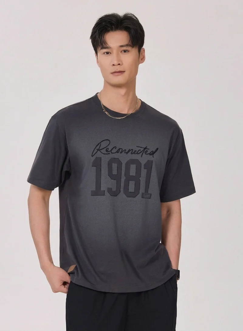 جيوردانو Men’s Relaxed Fit Cotton 1981 Tee