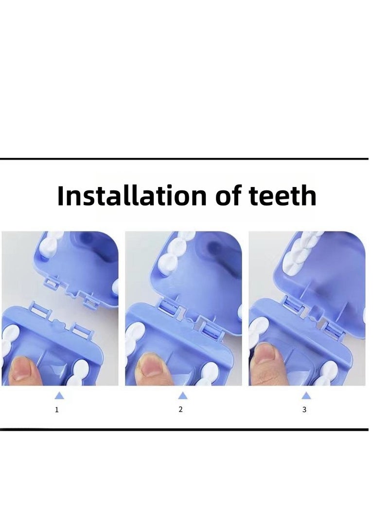 9pcs Kids Role Playing Toys Crocodile Early Education Cartoon Tooth Brushing Model Preschool Educational Toy Dentist Game - Image 2