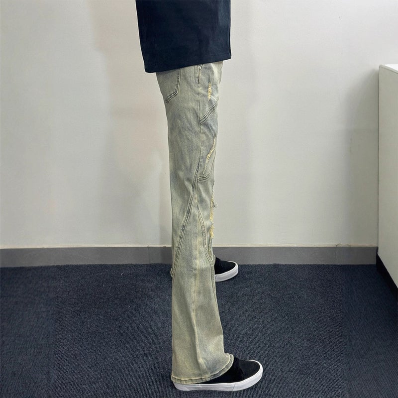 Unisex Casual Daily Denim Jeans - Image 3
