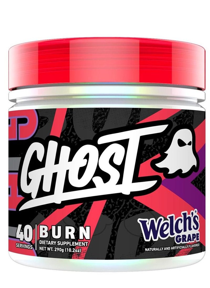 Ghost - Ghost Burn Black Welch`s Grape 40 Servings 290g - Image 1