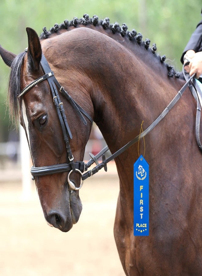 Janmercy 150 Pcs Horse Show Award Ribbons, 1st - 6th Place Flat Carded Set, Participation Ribbon with Event Card and Rope, Winner Recognition Ribbons for Competition, Sports Event, Contest Ornaments - Image 5
