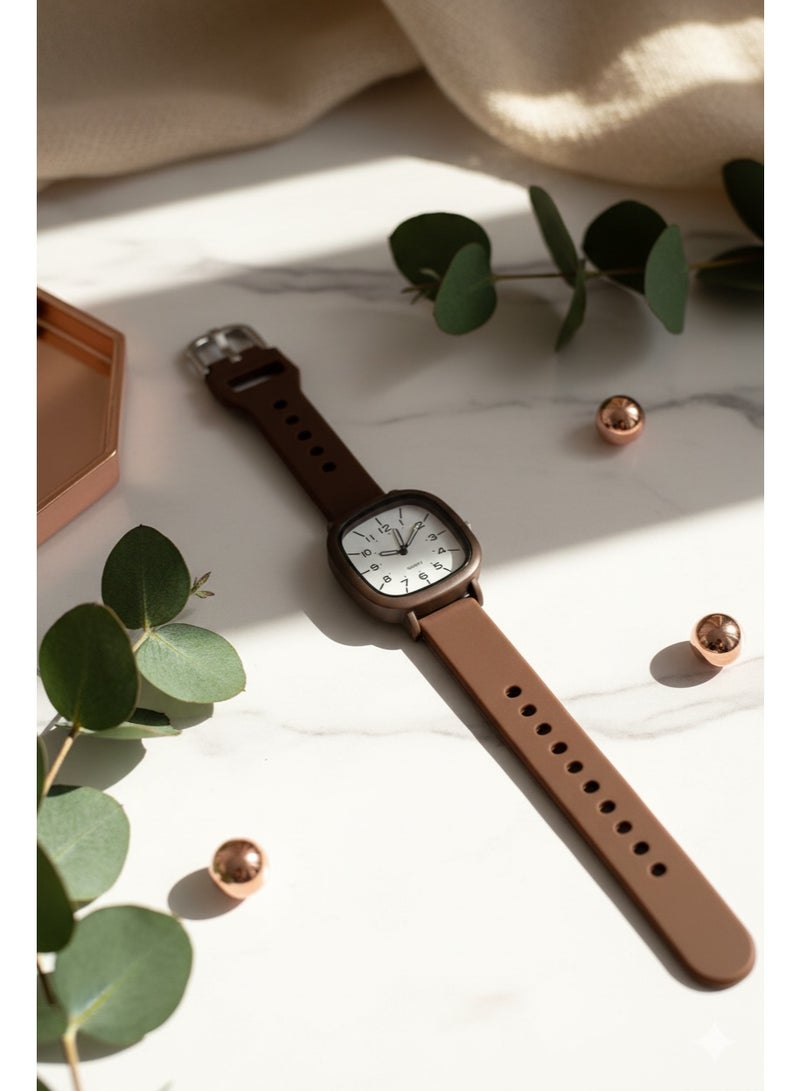 Women's Water Resistant Watch with Plastic Strap - Image 2