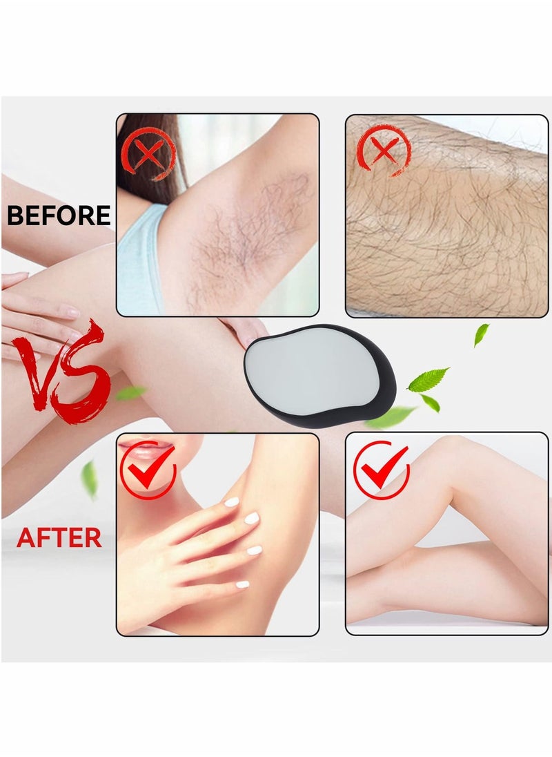 Excefore - New Bleame Crystal Hair Eraser, Magic Crystal Hair Removal, Painless Hair Removal Tool for Men & Women - Image 1